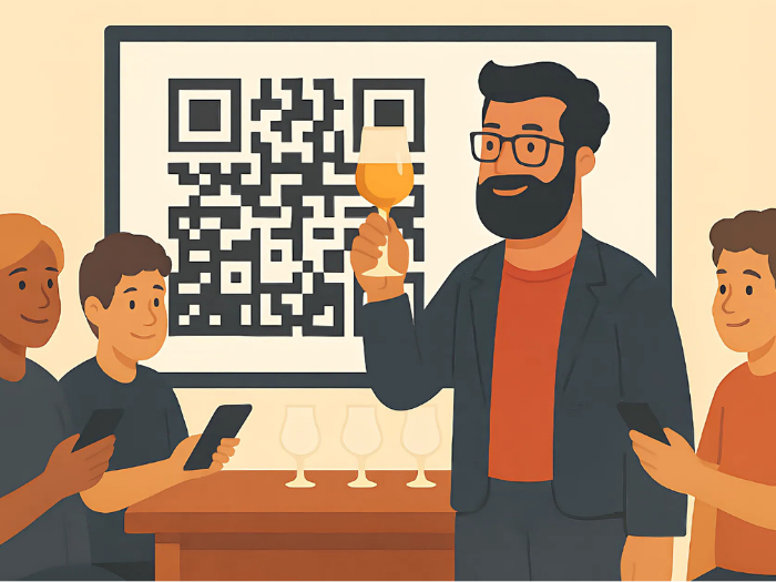 Live-Voting Interface per QR-Code